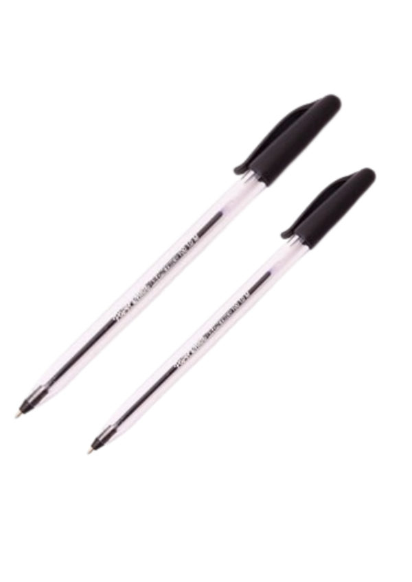 Producto - Boligrafo Pizzini cuerpo cristal negro