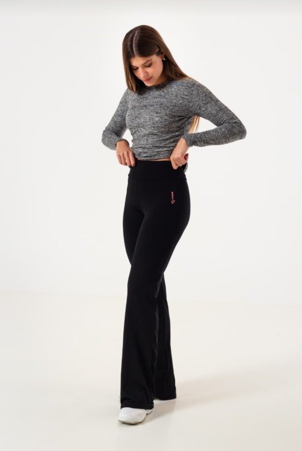 Producto - Calza recta térmica negra