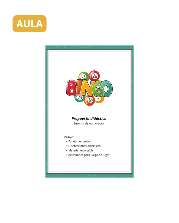 Producto - Bingo: Propuesta didáctica