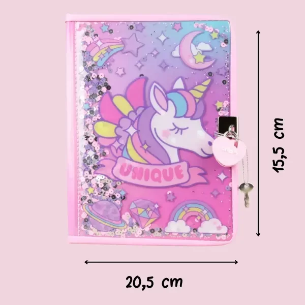 Producto - Diario intimo con candado UNIQUE - 6