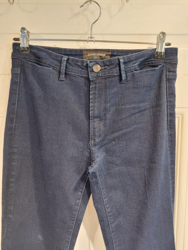 Producto - Jean JAZMIN CHEBAR azul oxford- Talle 26- PRECIO: 72X - 2