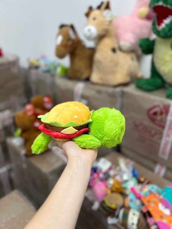 Producto - Tortuga hamburguesa peluda chica - 1