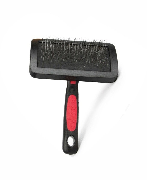 Producto - Cardina con mango de plástico resistente chica, mediana y grande