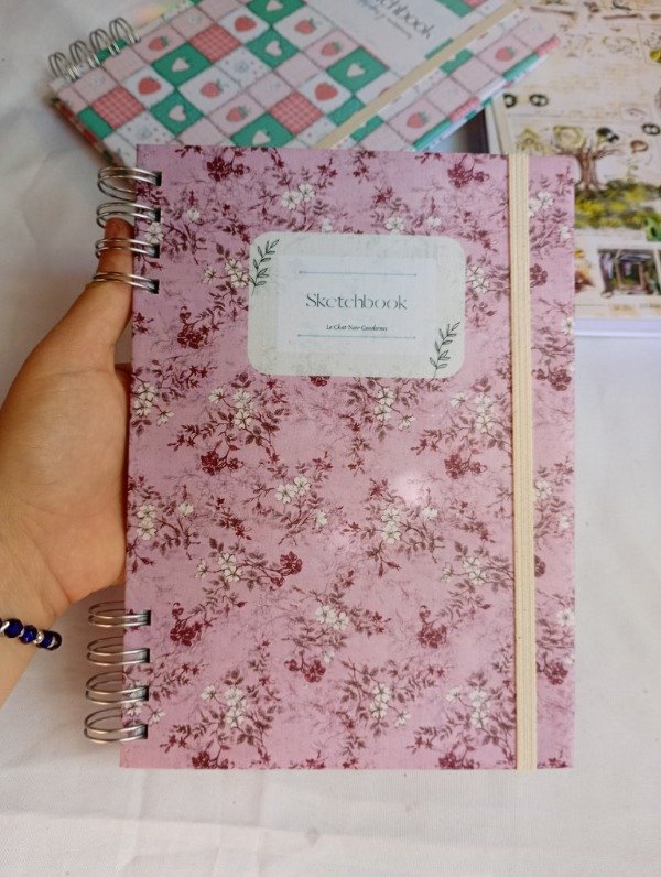 Producto - SketchBook A5 vintage rosa - 2