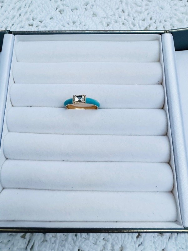 Producto - Anillo Brillo Turquesa FANT