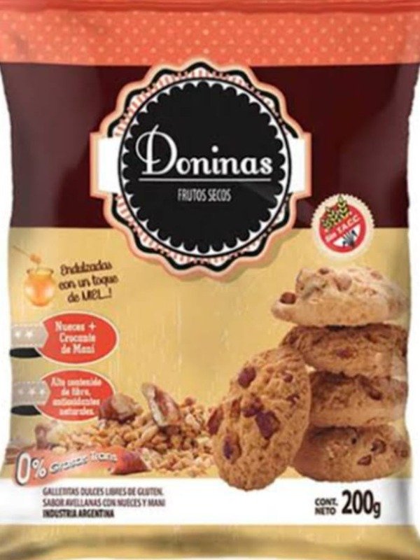 Producto - GALLETITAS FRUTOS DEL BOSQUE DONINAS