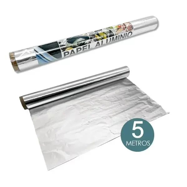 Producto - BE17475 ROLLO DE PAPEL ALUMINIO 5 METROS - 2