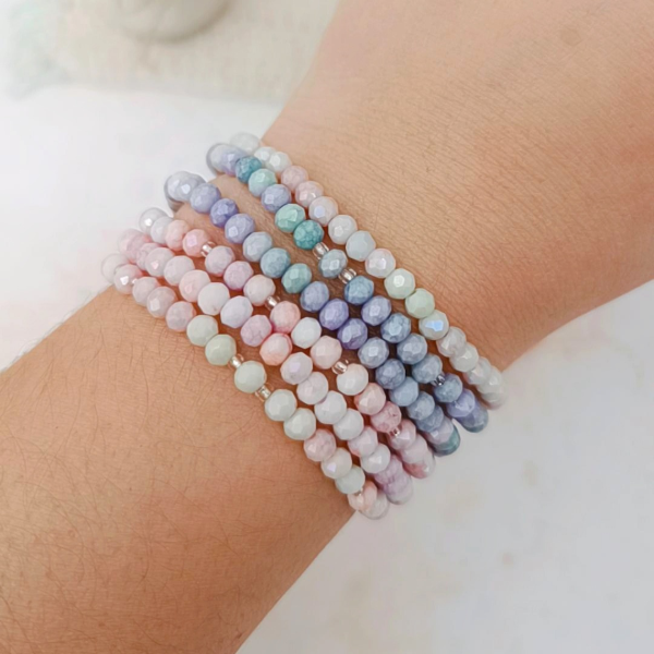 Producto - Pulseras cristal cielo