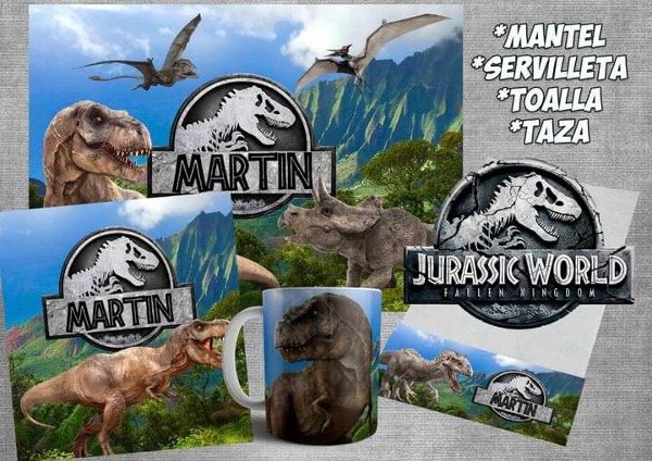 Producto - SETS DE JARDÍN - DINOSAURIOS JURASSIC WORLD 8