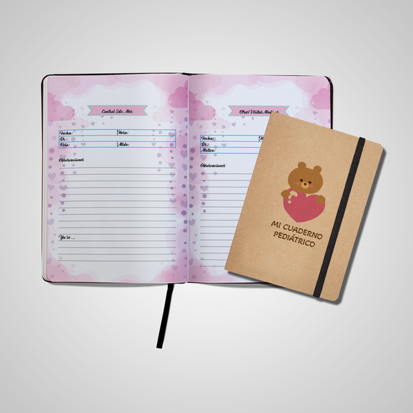 Producto - Cuaderno pediátrico Niña