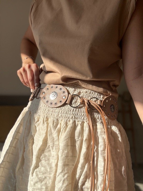 Producto - Faja búlgara beige