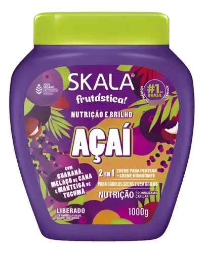Producto - CL10630 CREMA SKALA FRUTASTICA ACAÍ 1000G 2EN1