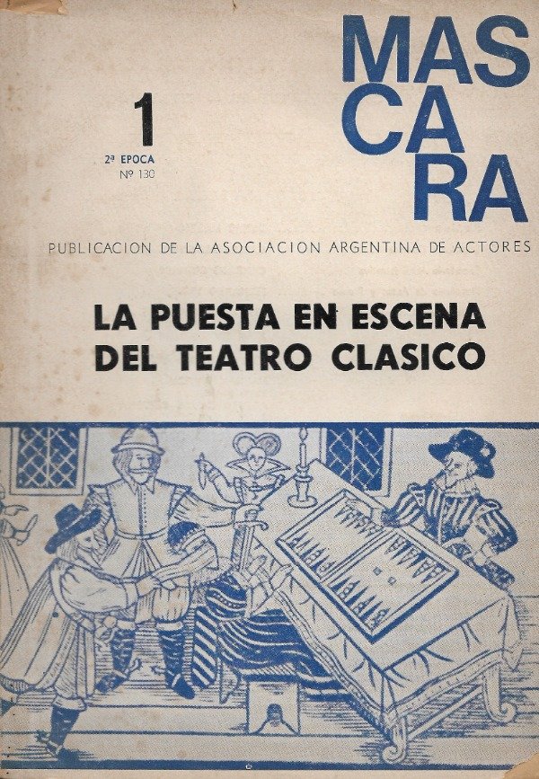 Producto - La puesta en escena del teatro clásico. Revista Máscara 130