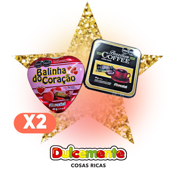 Producto - COMBO 2 LATAS DE CARAMELOS BRASILEÑOS