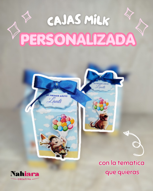 Producto - caja milk x 10 und- con relieve