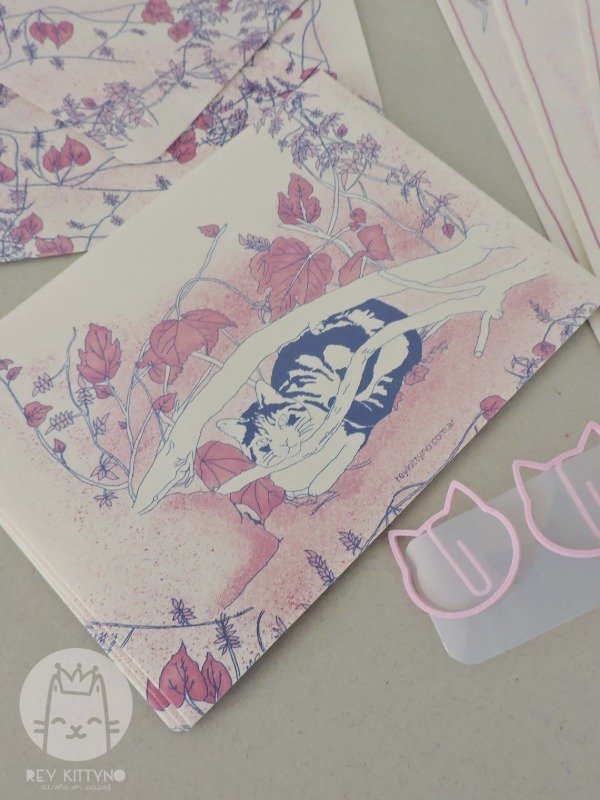 Producto - Papel carta + sobres + clips - 3