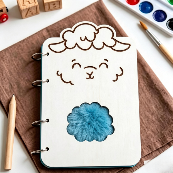 Producto - Libro Sensorial para Colorear (con texturas y actividades táctiles) - 3