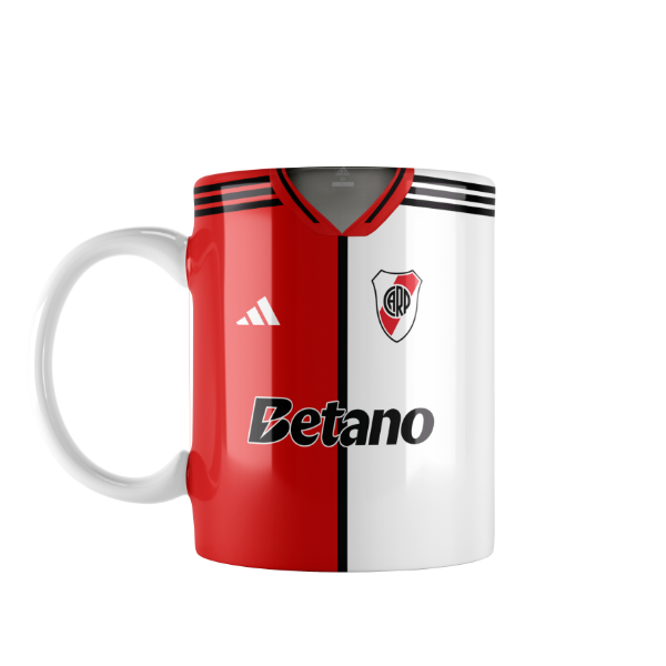 Producto - Taza Cerámica Camiseta Suplente River Plate 2025/26