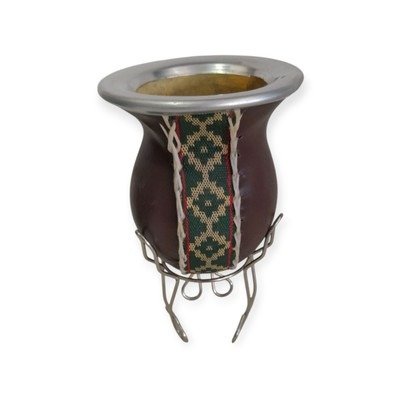 Producto - MATE CALABAZA FORRADO CON PIE / CODIGO S8