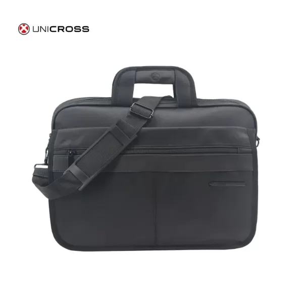 Producto - Portafolio Negro con puerto USB Unicross 62-2021 - 0
