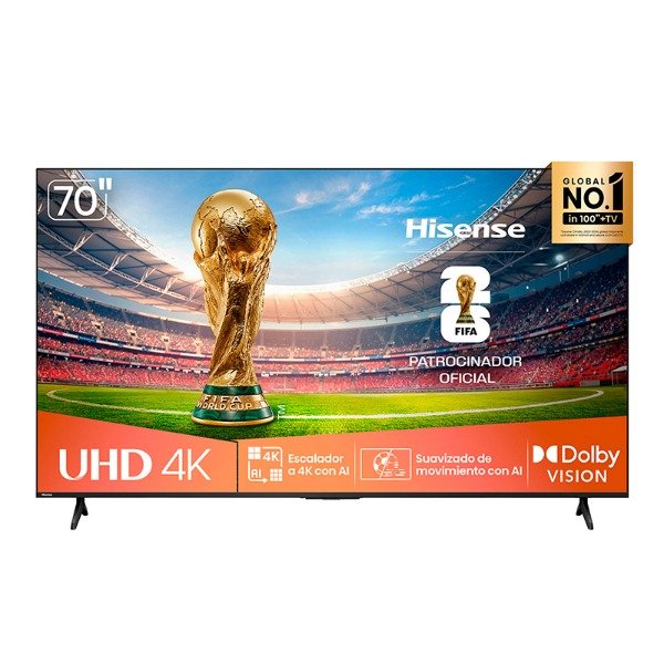 Producto - TV HISENSE 70" SMART UHD