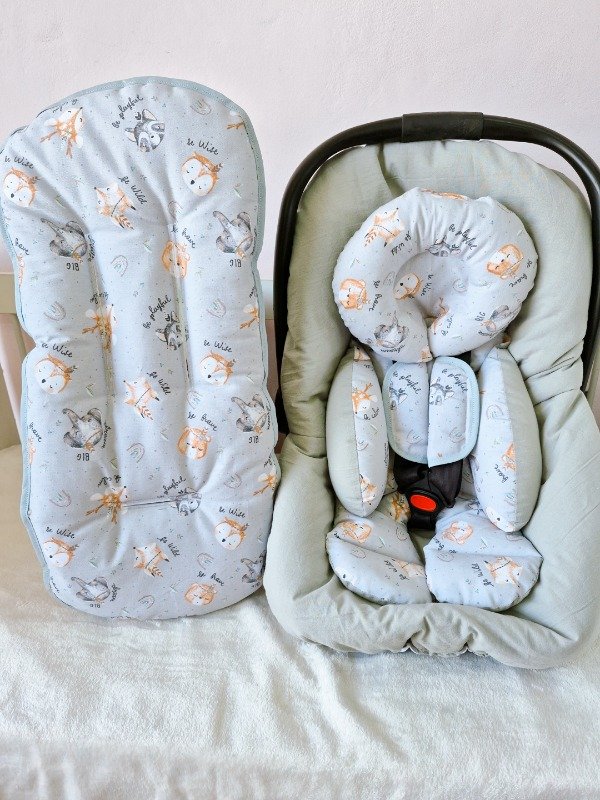 Producto - Set de paseo Zorritos gris DISPONIBLE