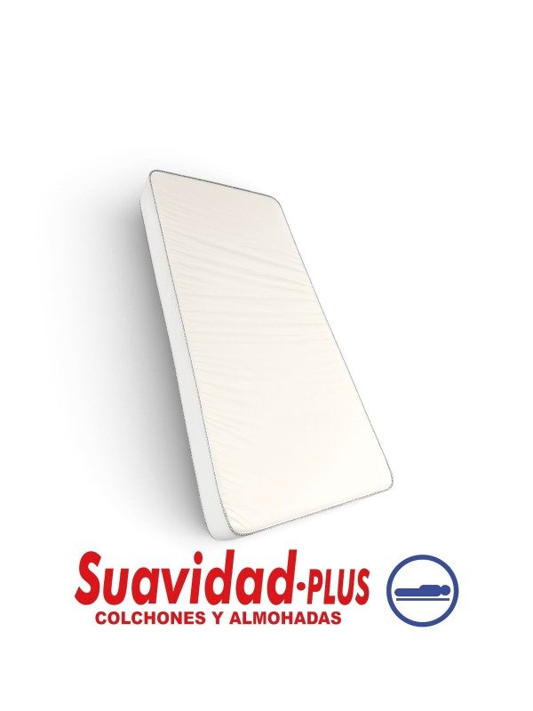 Producto - Colchon goma espuma Suavidad Plus, línea Hospitalaria 1 plaza (80x14x190)