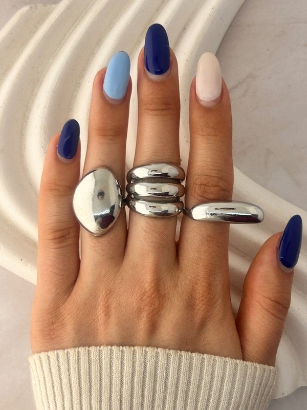 Producto - ANILLO REGULABLE PLATEADO 3042