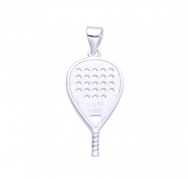 Producto - Dije Raqueta Padel Plata 925