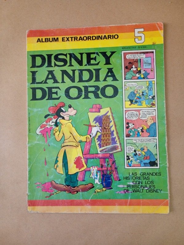 Producto - Disneylandia de oro Album extraordinario #5 -Ed Tucumán - Abril 1981