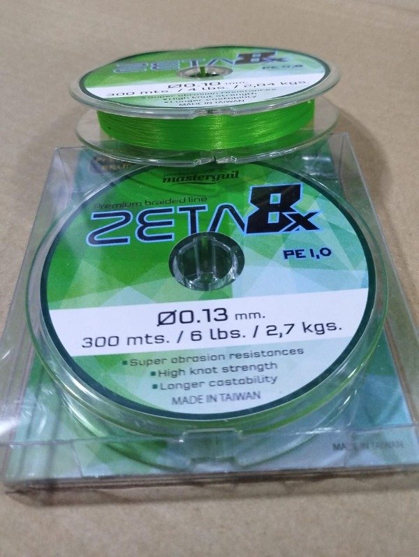 Producto - MULTIFILAMENTO MASTERGUIL Z8 0.10MM Y 0.13MM X300M