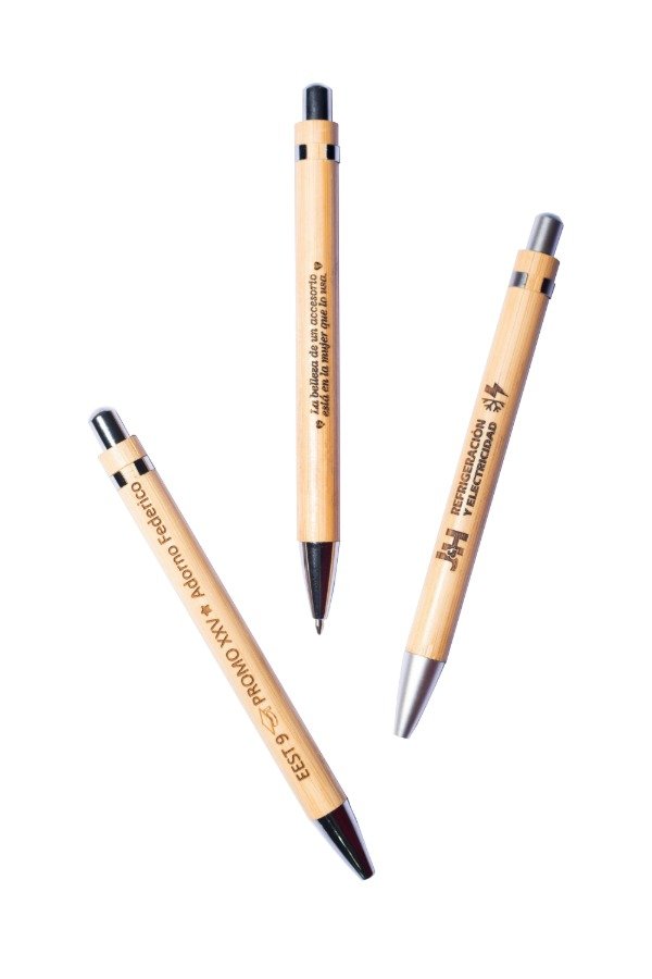 Producto - LAPICERA DE BAMBOO PERSONALIZADA