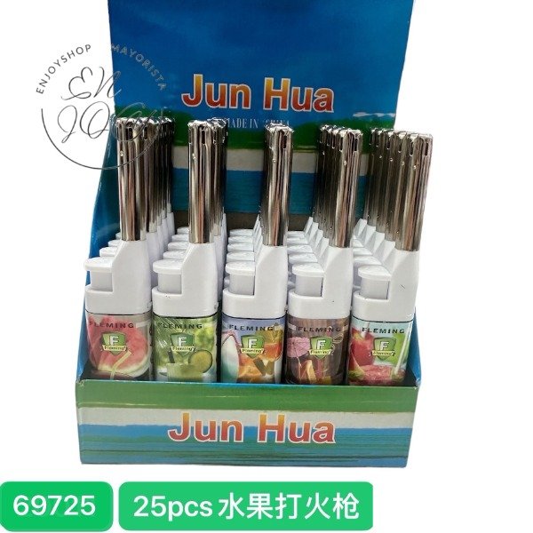 Producto - CAJA X 25 ENCENDEDORES CHISPEROS COCINA ESTAMPADOS