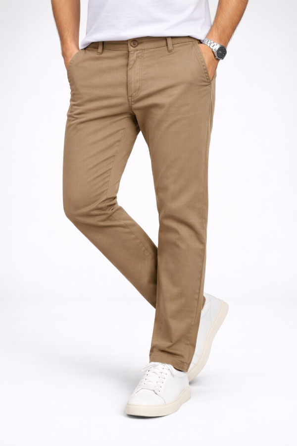 Producto - Pantalón chino arena