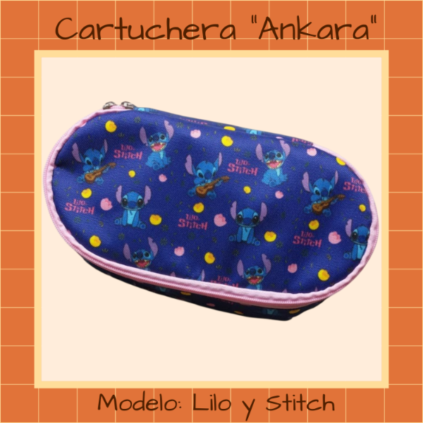Producto - Cartuchera "Ankara" - Modelo Stitch