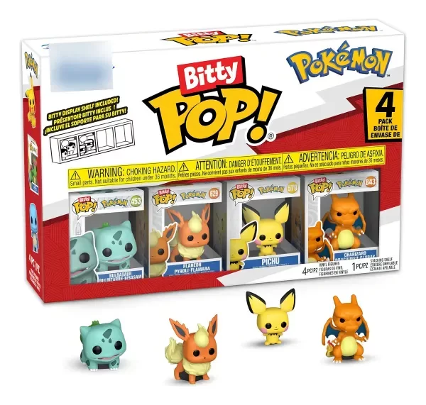 Producto - Funko Bitty Pop Pokemon 4 pack