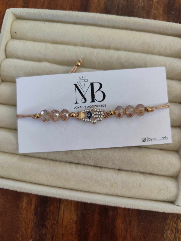 Producto - Pulsera manito beige