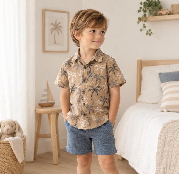 Producto - Camisa Palmeras - 0