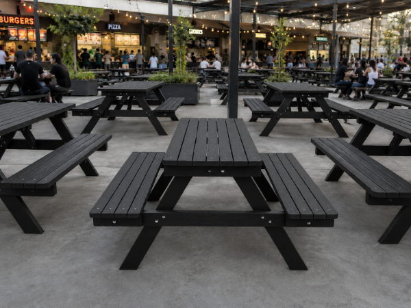 Producto - Mesa Canadiense Picnic 8 Personas Madera Plastica - 1