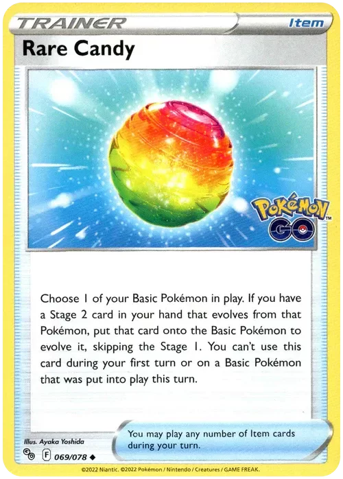 Producto - Rare Candy - 069/078 - Pokemon Go