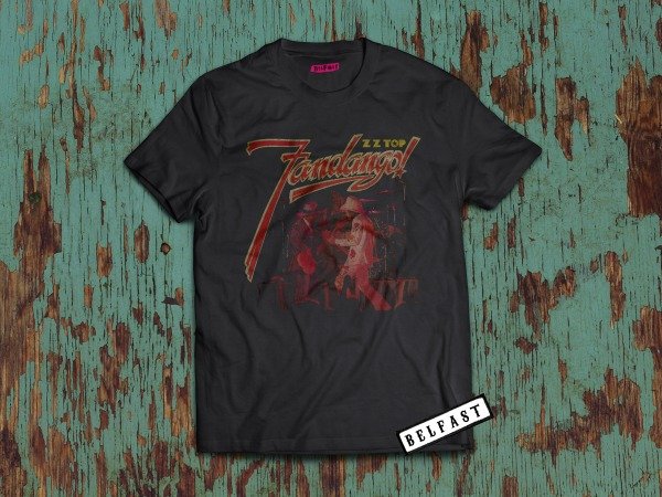 remera zz top fandango