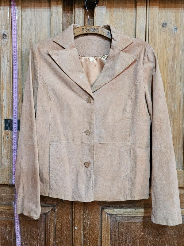 Producto - Campera de Cuero Porcino t.L