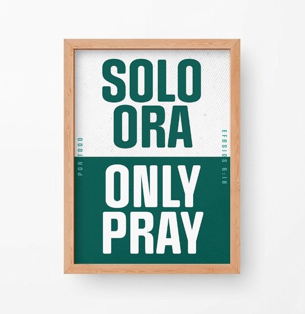 Producto - Cuadro SOLO ORA