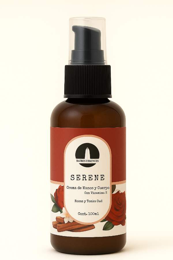 Producto - Crema de manos y cuerpo con vitamina E,  Serene