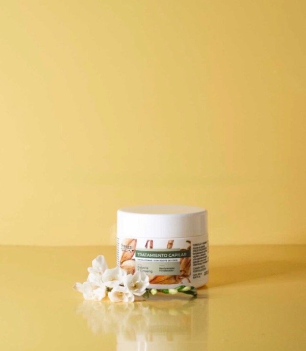 Producto - Mascarilla Cebolla y Ginseng. Reparación y Fuerza 200ml FRENZZI