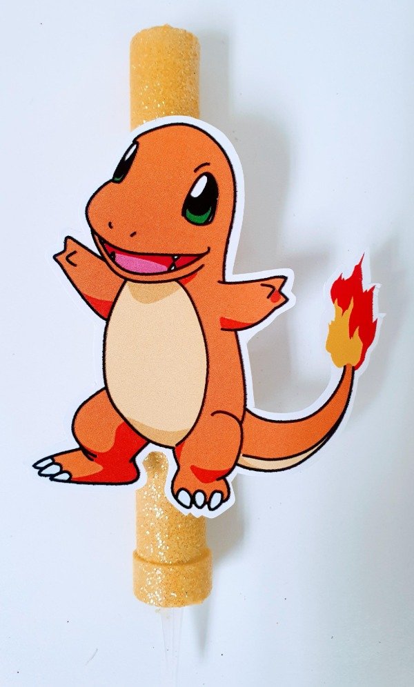 Producto - Pokemon Vela Cumpleaños Tipo Bengala x 1 unidad - 3