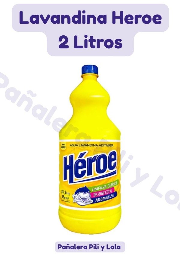 Producto - Lavandina Héroe 2 litros