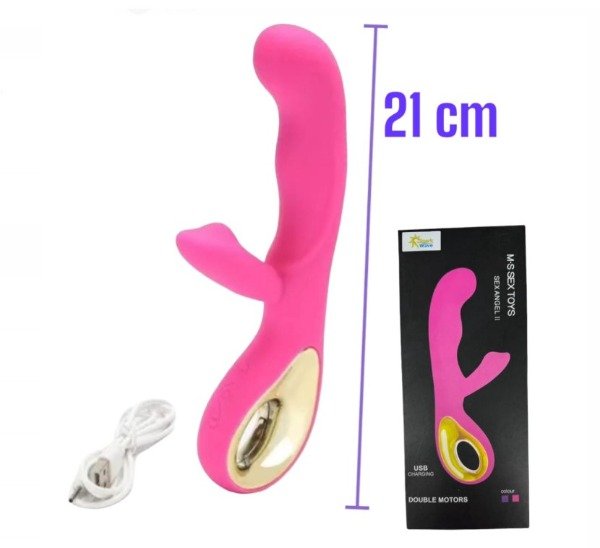 Producto - Masajeador Siliconado Recargable (con vibración)