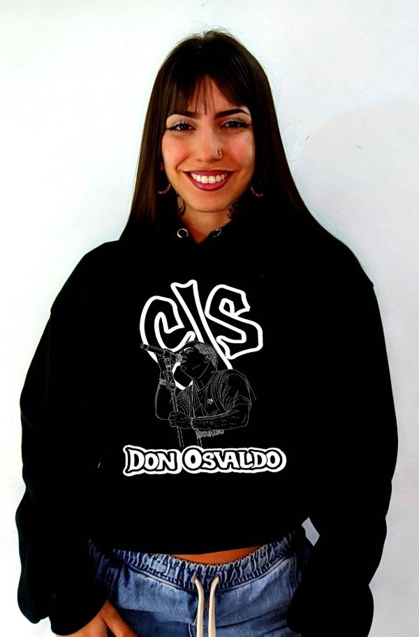 Producto - BUZO CROP FRIZA PREMIUM MUJER DOS OSVALDO/ CALLEJEROS PATRICIO FONTANET