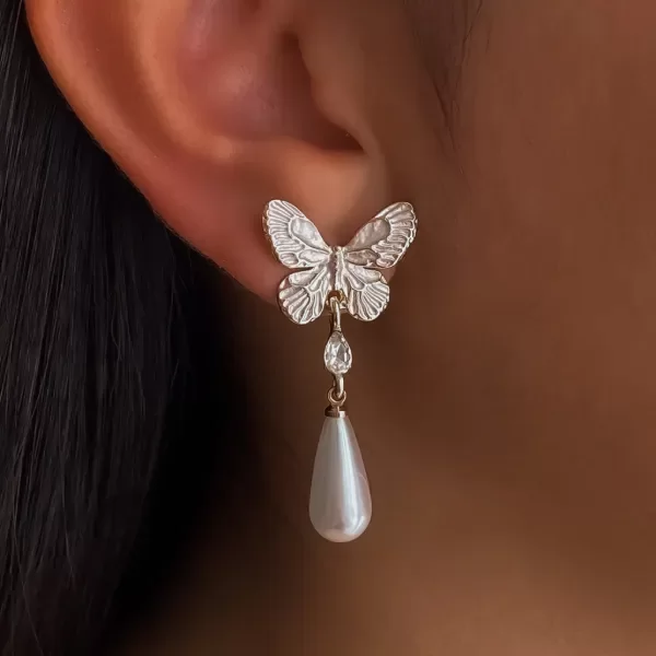 Producto - AROS FARFLY PERLA 4CM